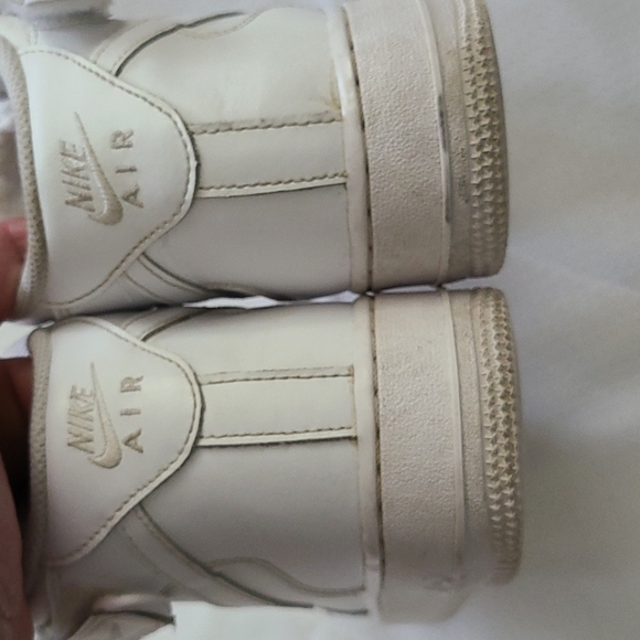 NIKE AIR FORCE 1 MID WHITE 2014(GS) YOUTH SHOE - Picture 9 of 12